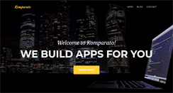 Desktop Screenshot of komparato.com