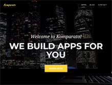 Tablet Screenshot of komparato.com